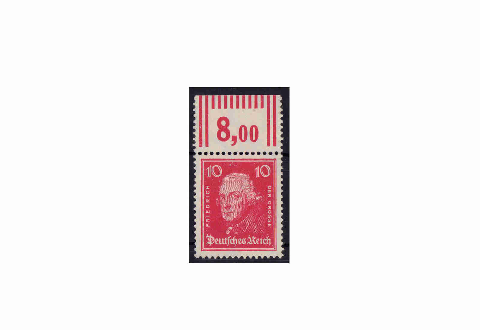 Briefmarke Deutsches Reich Friedrich der Grosse 1926 Michel-Nr. 390 P OR postfrisch