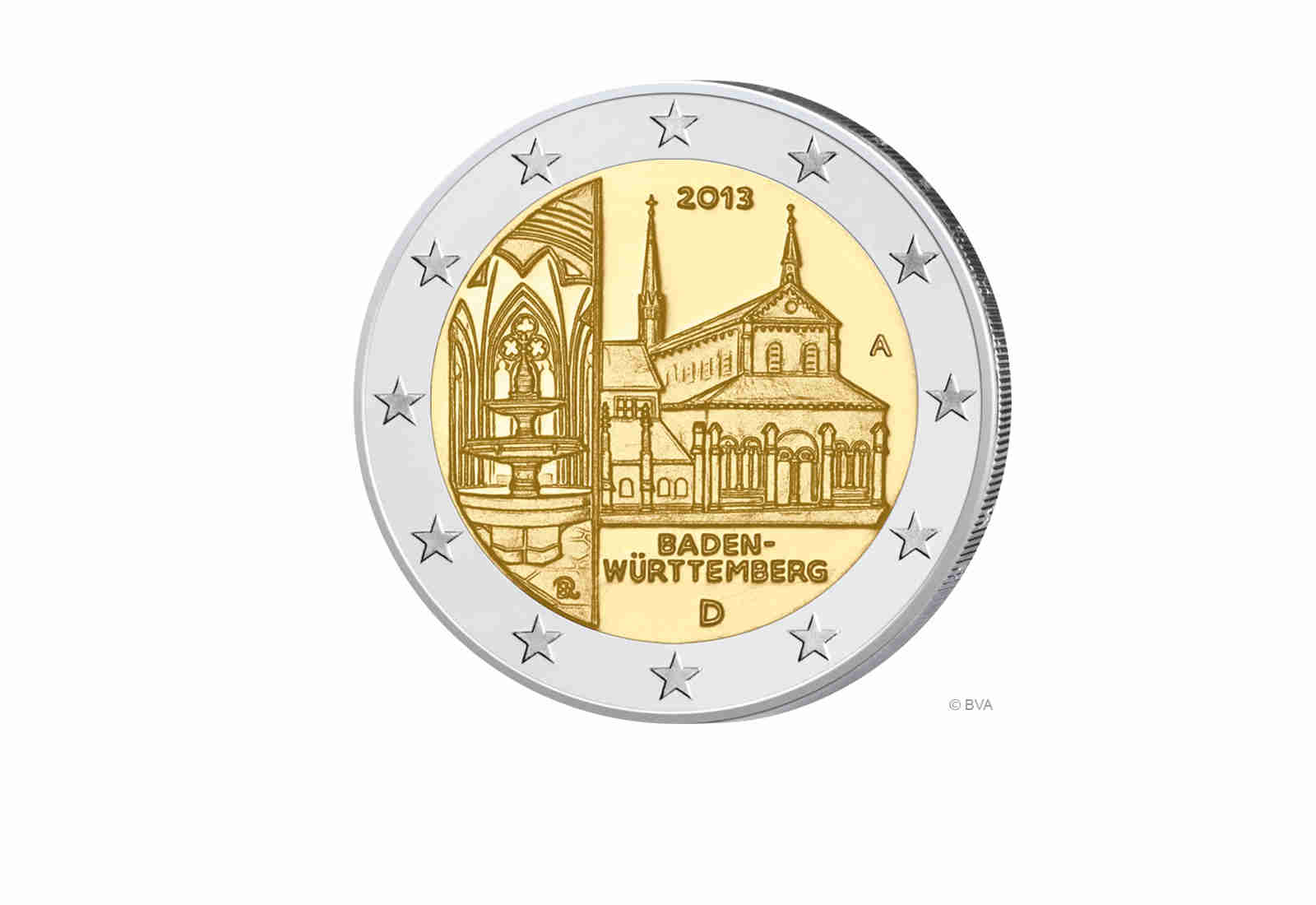 2 Euro 2013 Deutschland Baden Württemberg Maulbronn bfr. Prägestätte unserer Wahl