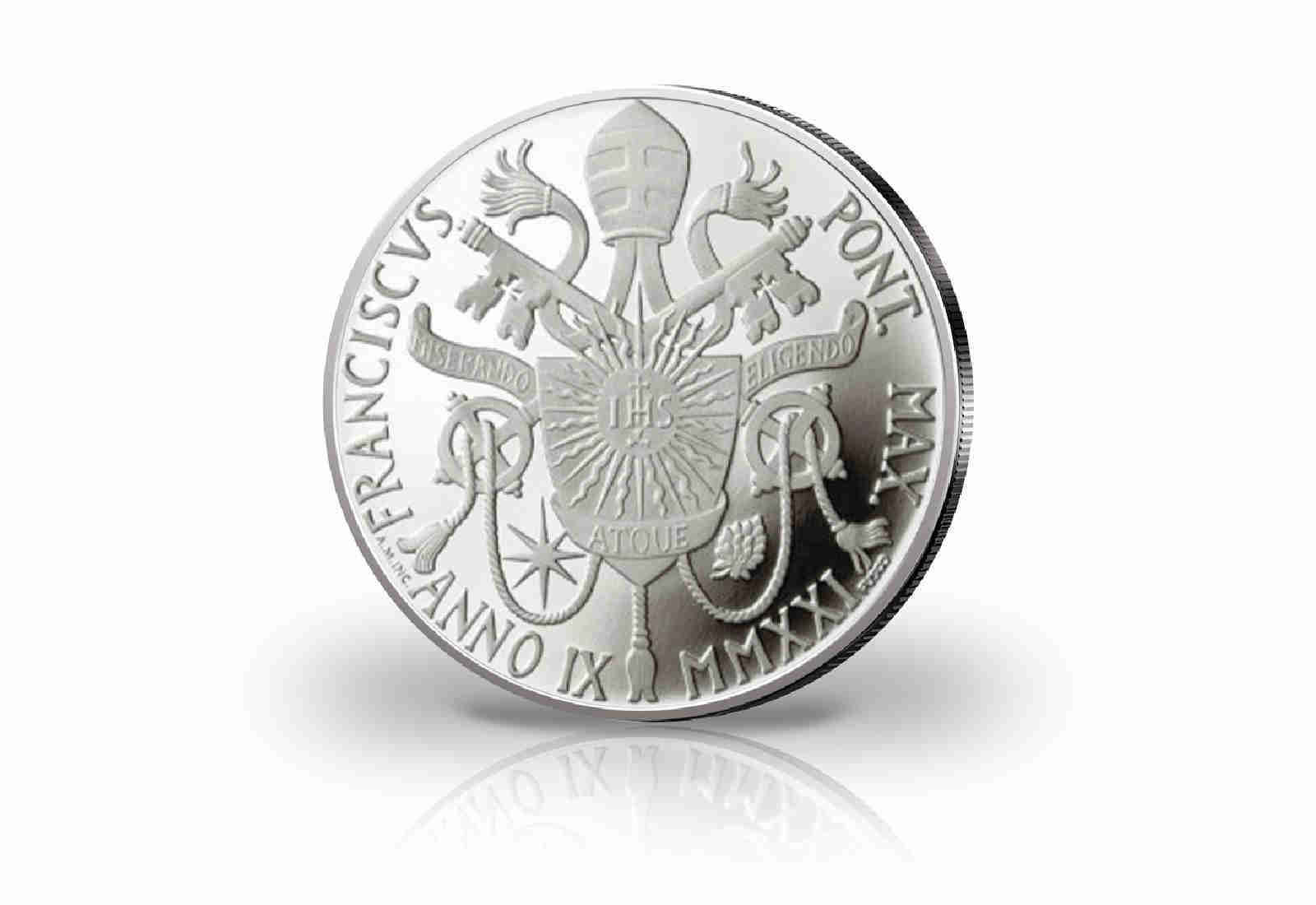10 Euro Silbermünze 2021 Vatikan 75 Jahre UNESCO PP