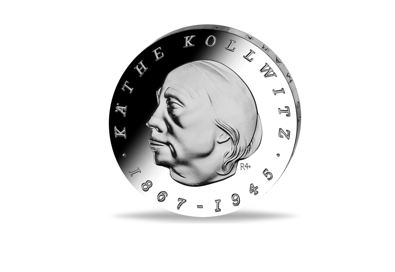 DDR 10 Mark Probe 1967 100. Geburtstag Käthe Kollwitz st Jaeger-Nr 1519F1 veränderte Randschrift