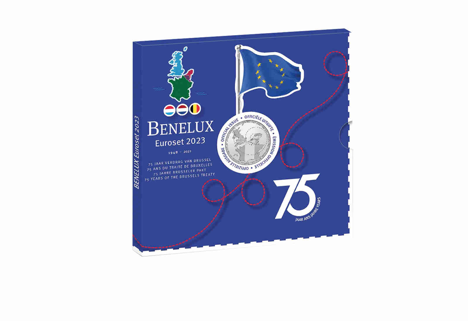 Kursmünzsatz 2023 BeNeLux st