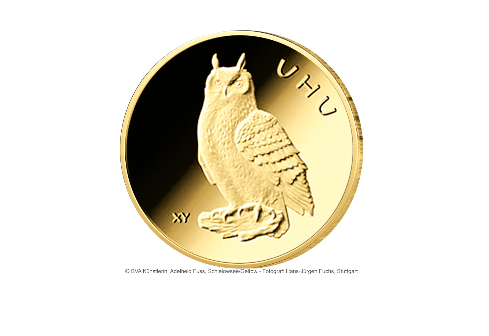 20 Euro 2018 Goldmünze Deutschland Uhu Prägestätte unserer Wahl