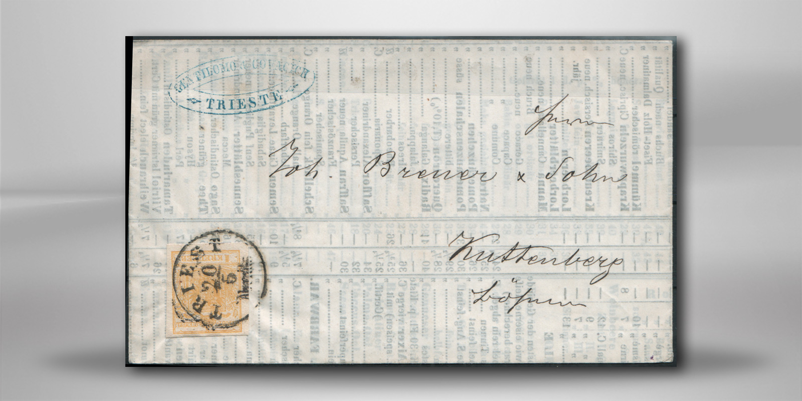 Österreich Wappen 1850 Michel Nr.1 gestempelt