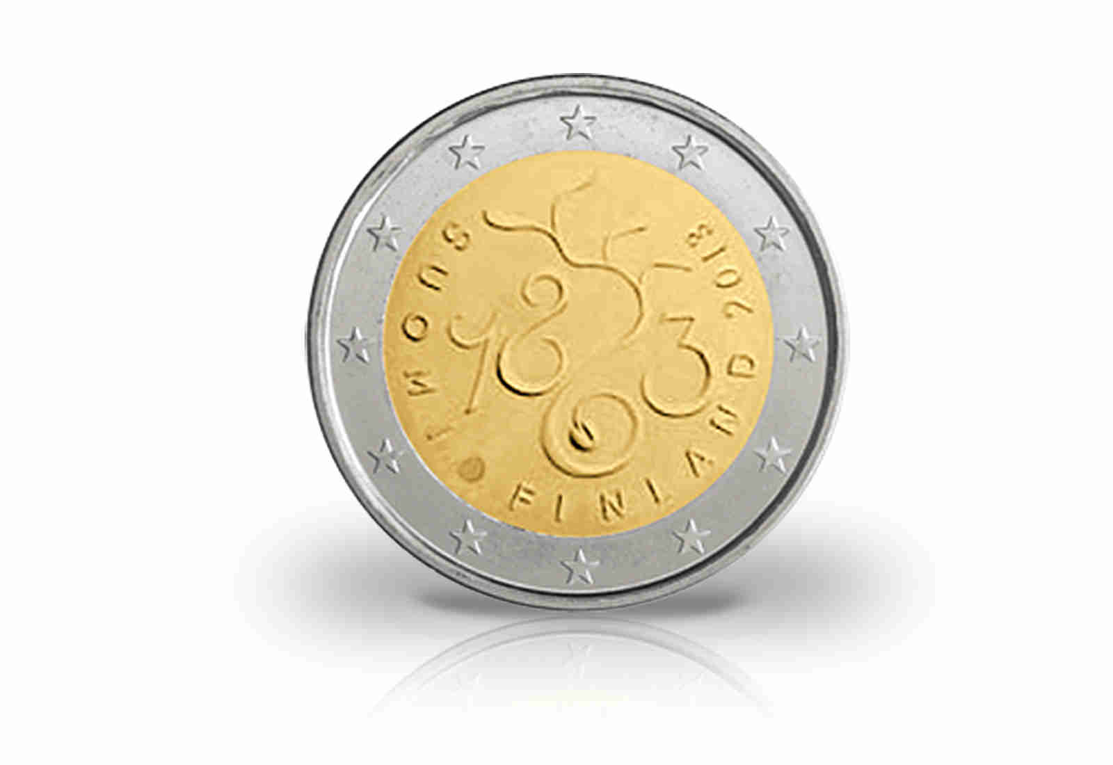2 Euro 2013 Finnland Parlament 1863 bfr