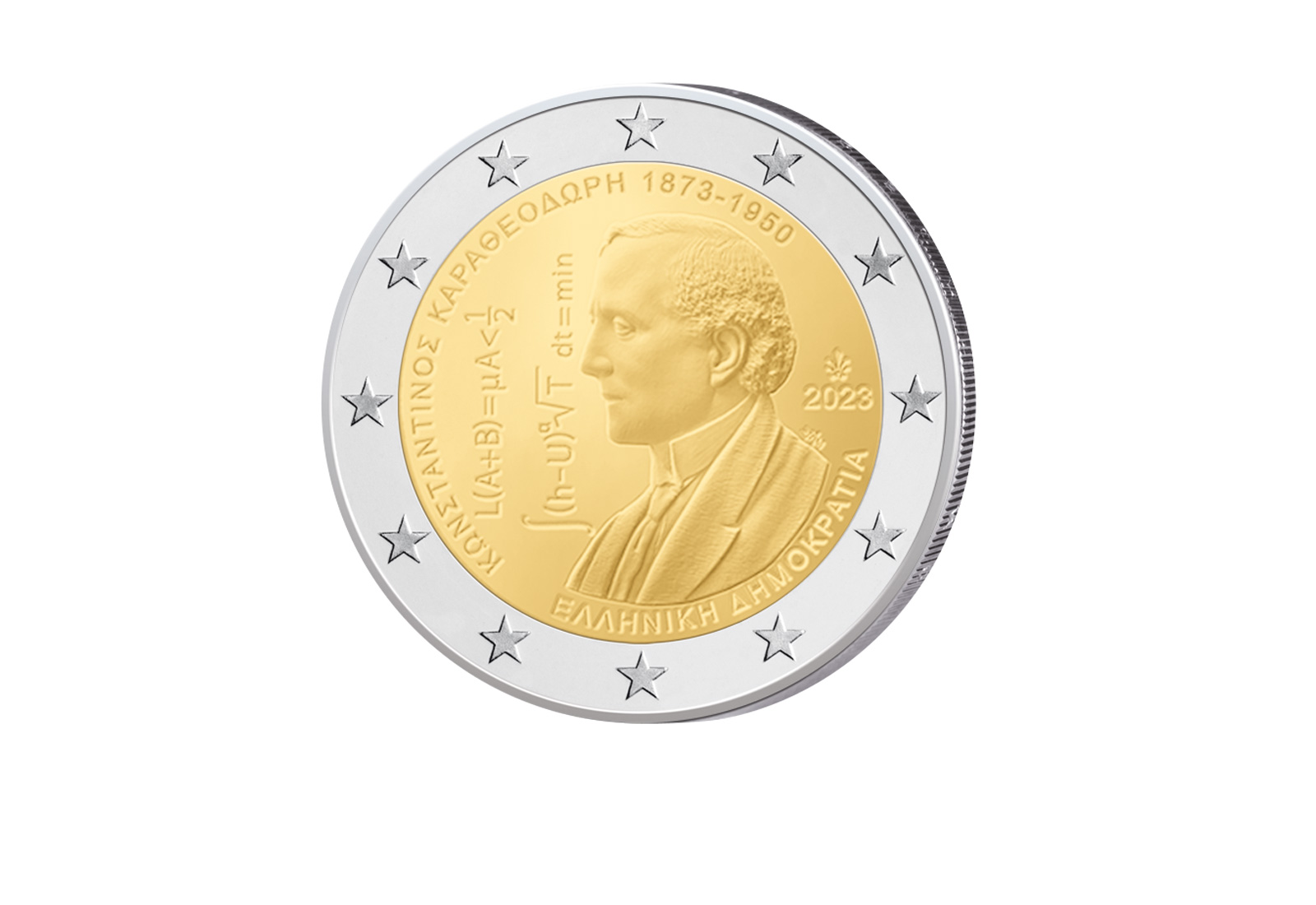 2 Euro 2023 Griechenland 150. Geburtstag Constantin Carathéodory