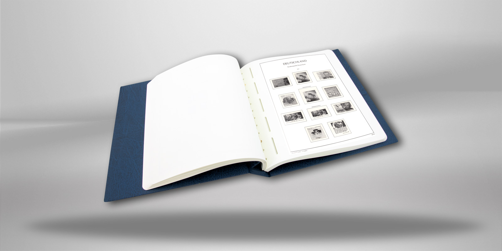 BRD - ZD 1946-2015 Leuchtturm Vordruckalbum