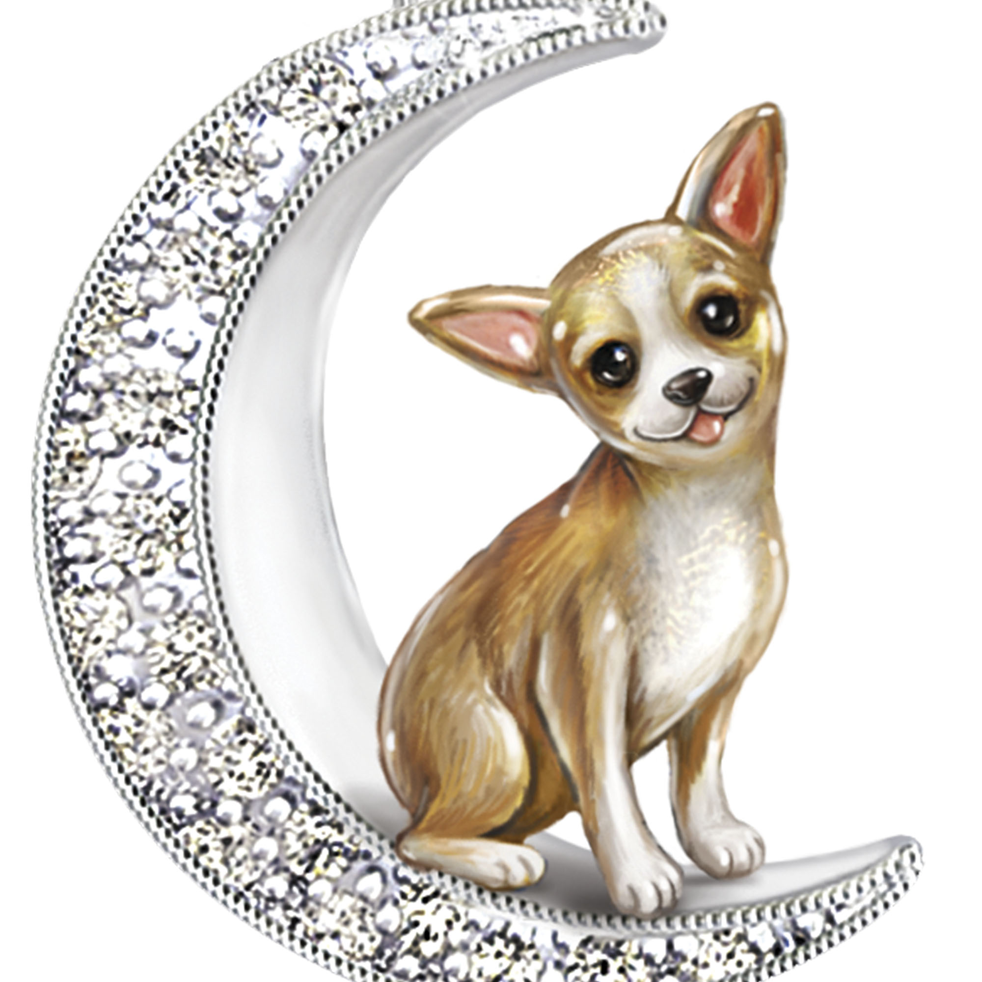 Mein treuer Chihuahua - Hunde-Anhänger