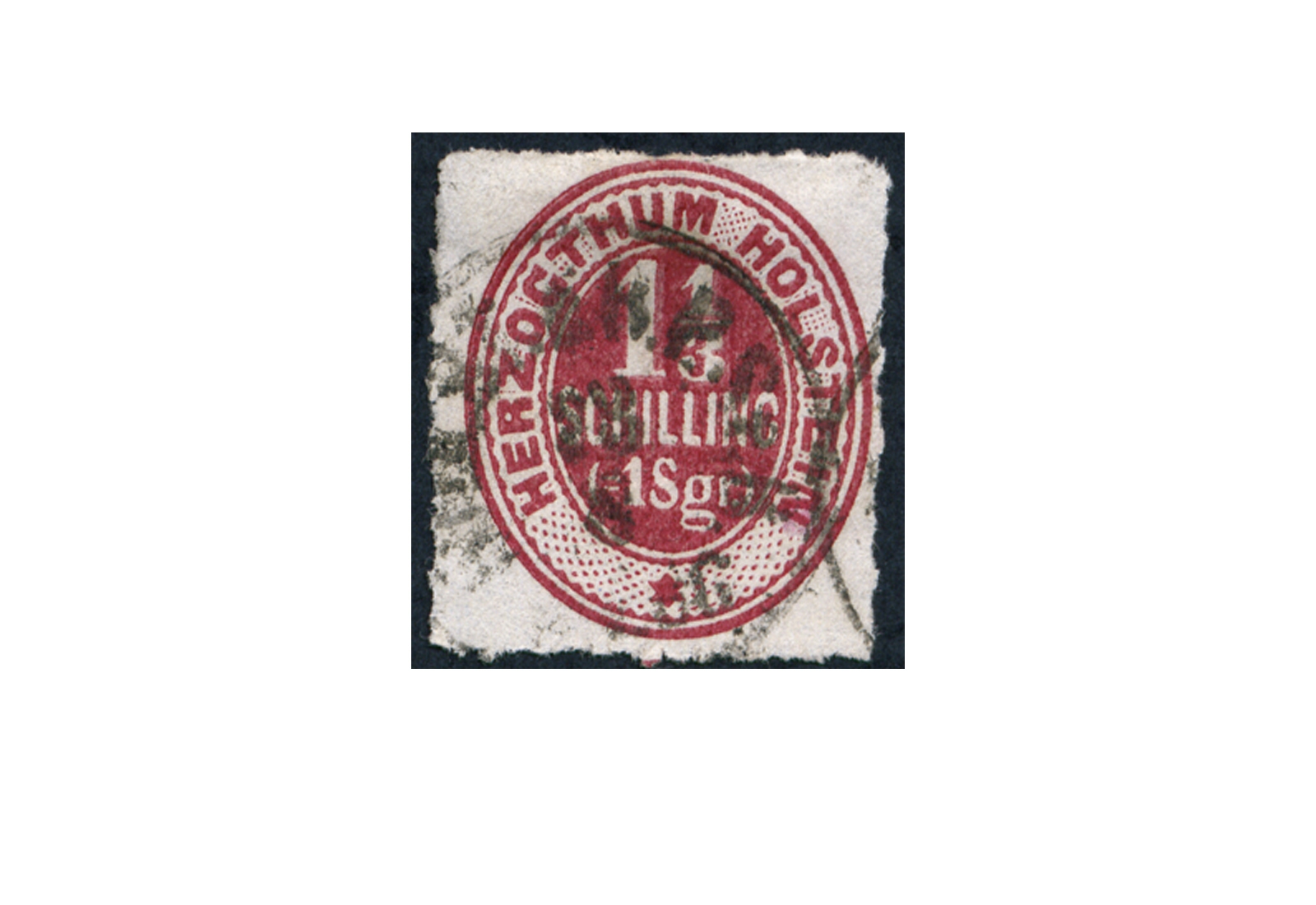 Briefmarke Altdeutschland Schleswig-Holstein Freimarke 1865-1866 Michel-Nr. 23 gestempelt