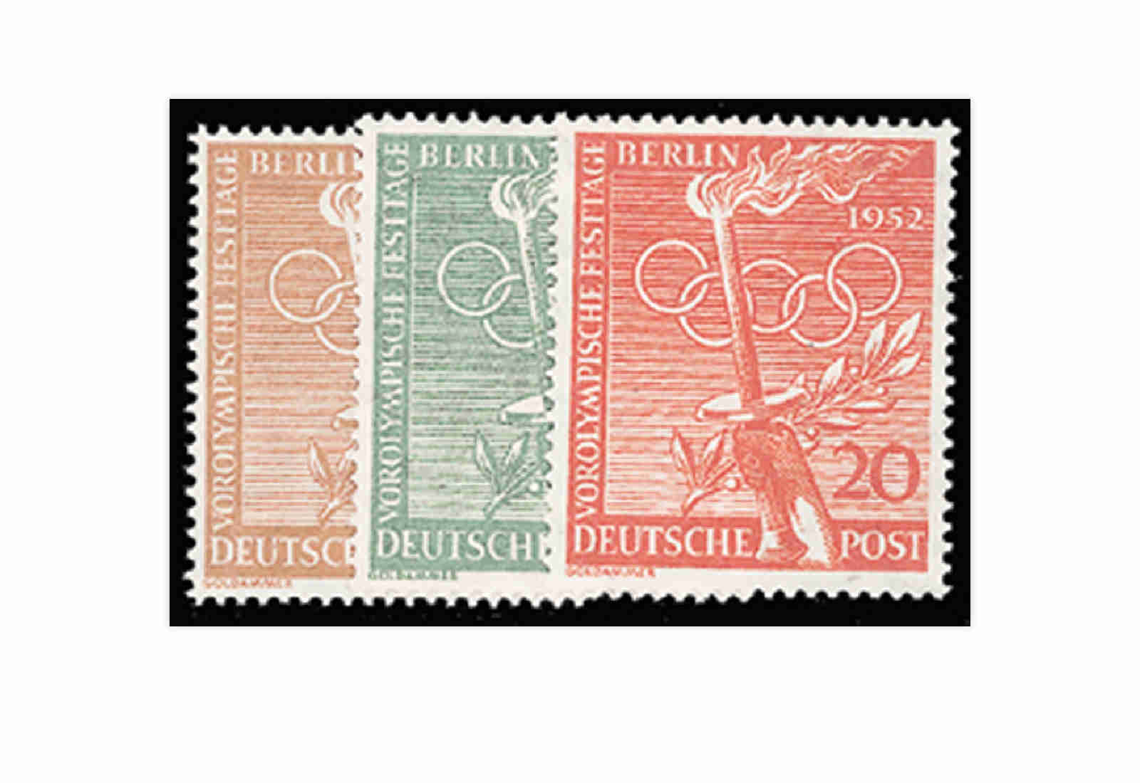 Berlin Frühausgaben Mi.Nr. 88/90 postfrisch