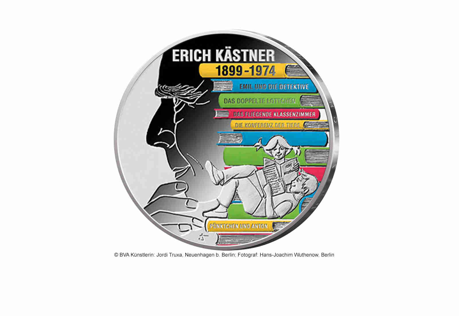 20 Euro 2024 Deutschland 125. Geburtstag Erich Kästner PP