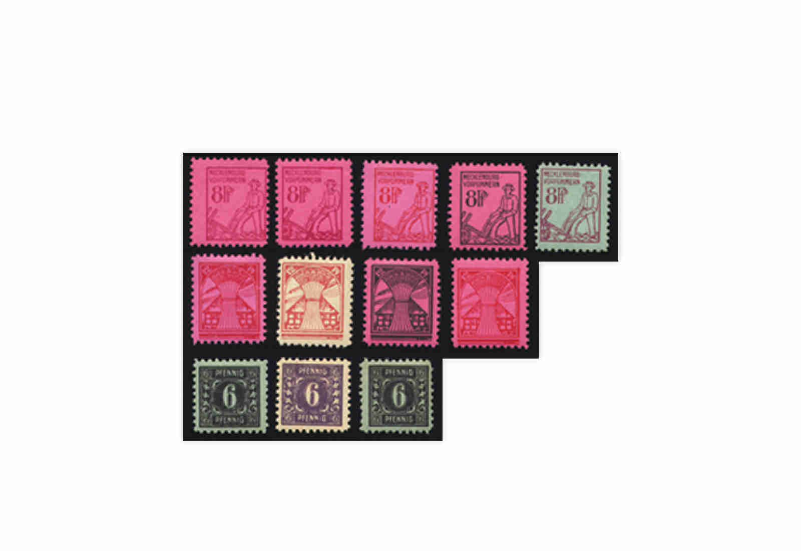SBZ Mi.Nr. 8/19 postfrisch