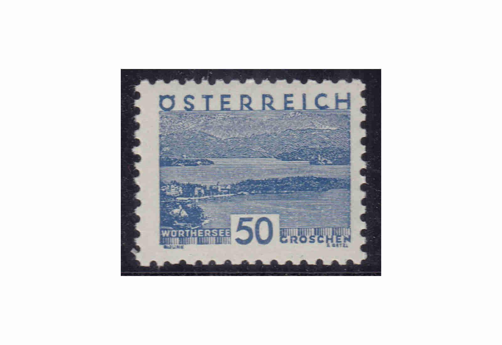 Freimarke Österreich Landschaften 1923 Michel Nr. 541 postfrisch