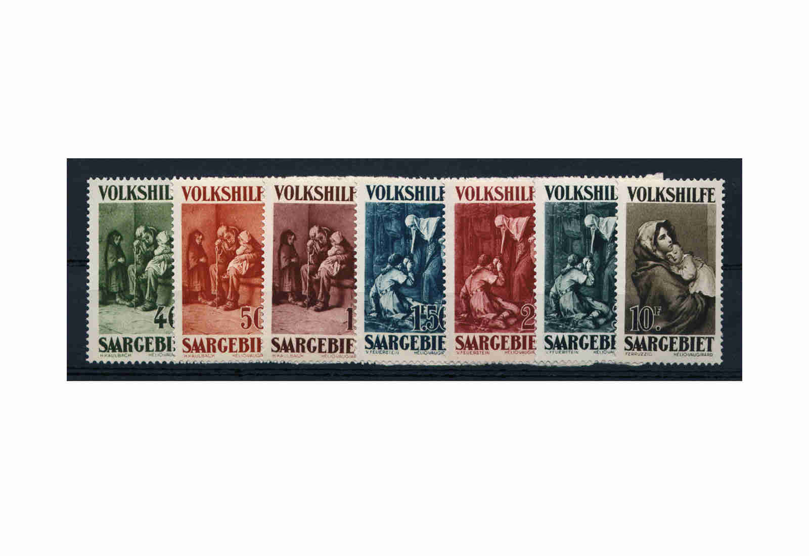 Briefmarken Saar 135/141 **
