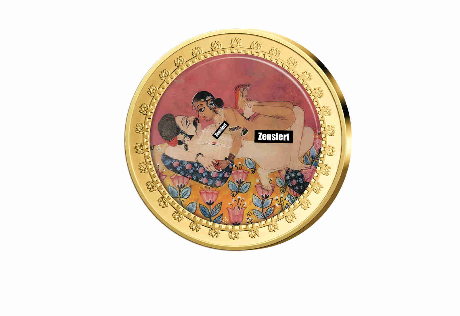 Kamasutra Farbapplikation Der Schwan