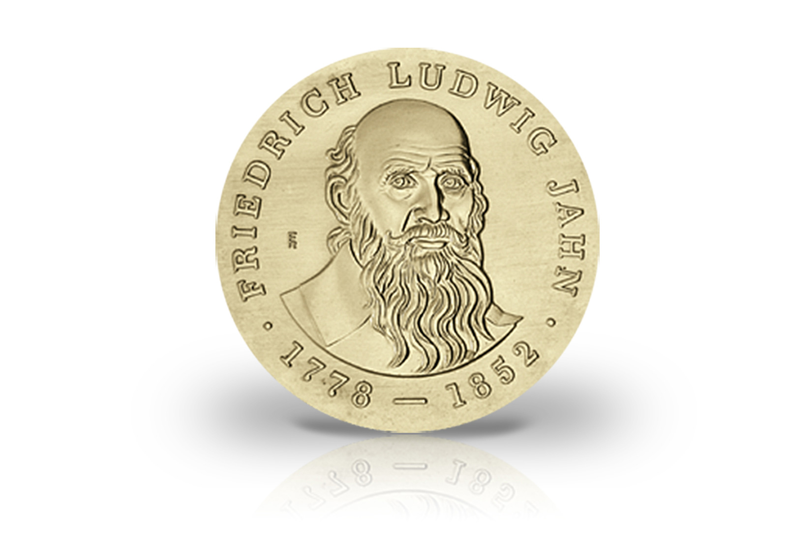 5 Mark Gedenkmünze 1977 DDR Friedrich Ludwig Jahn Jaeger-Nr. 1564