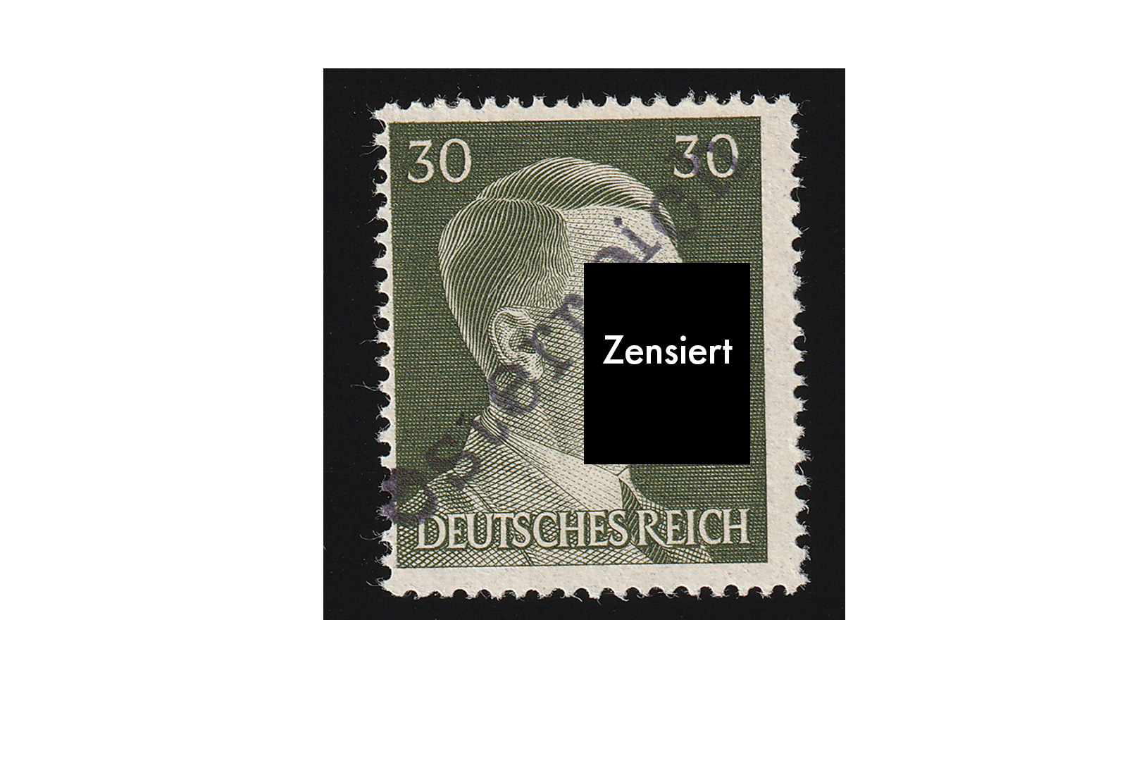 Briefmarke Österreich Lokalausgabe Gmünd 30 Pfennig type VII ** mit FB