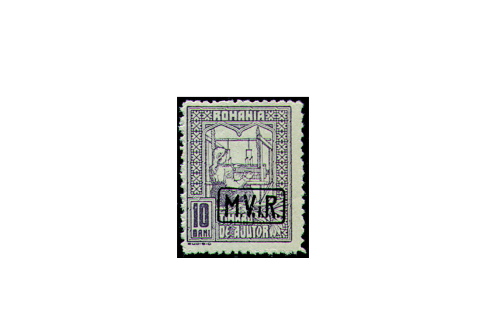 Briefmarke Rumänien Dt. Besetzung I. Weltkrieg Zwangszuschlagsmarke MiNr.: 4 gest.