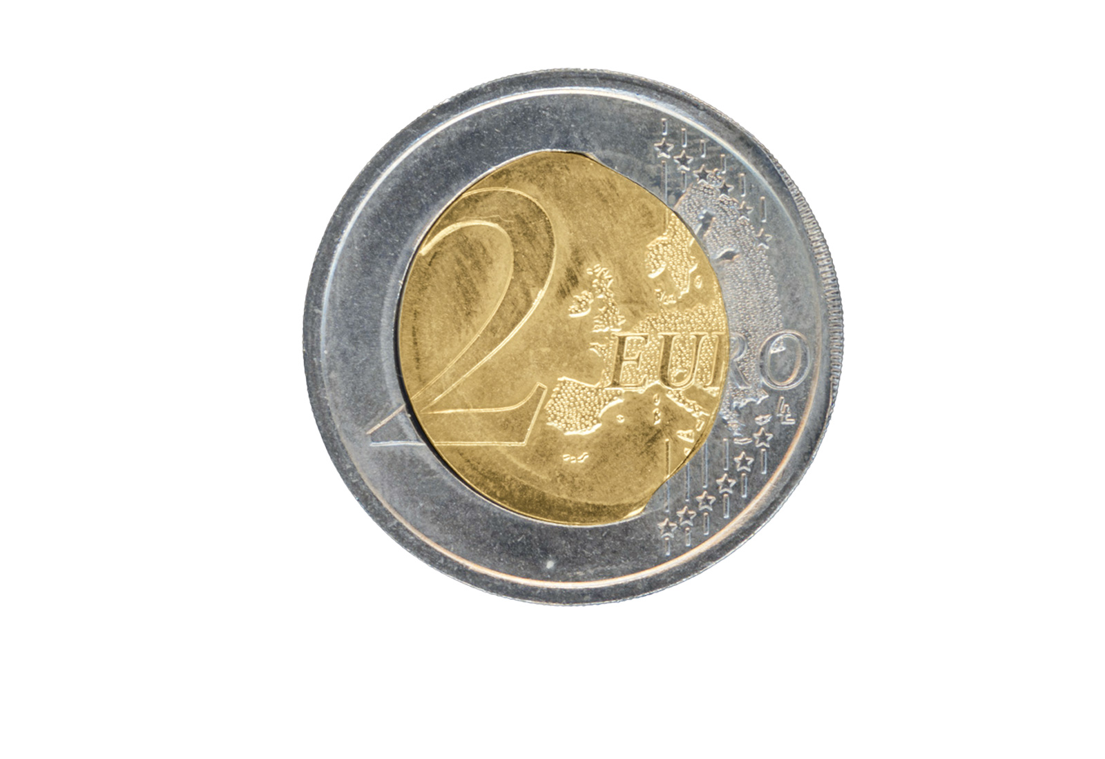2 Euro 2010 Italien Graf von Cavour - Fehlprägung