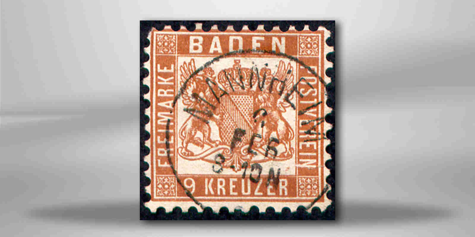 Briefmarke Altdeutschland Baden Freimarke 1862 Michel-Nr. 20 a gestempelt