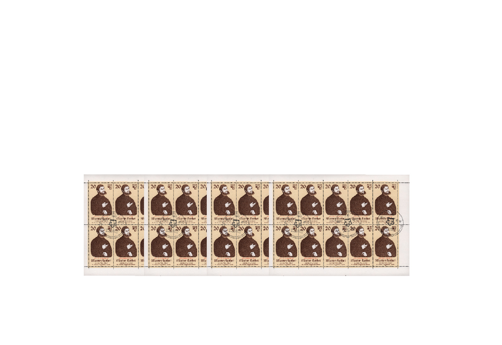 Briefmarke DDR Michel-Nr. 2755 gestempelt 4 KB mit PLF