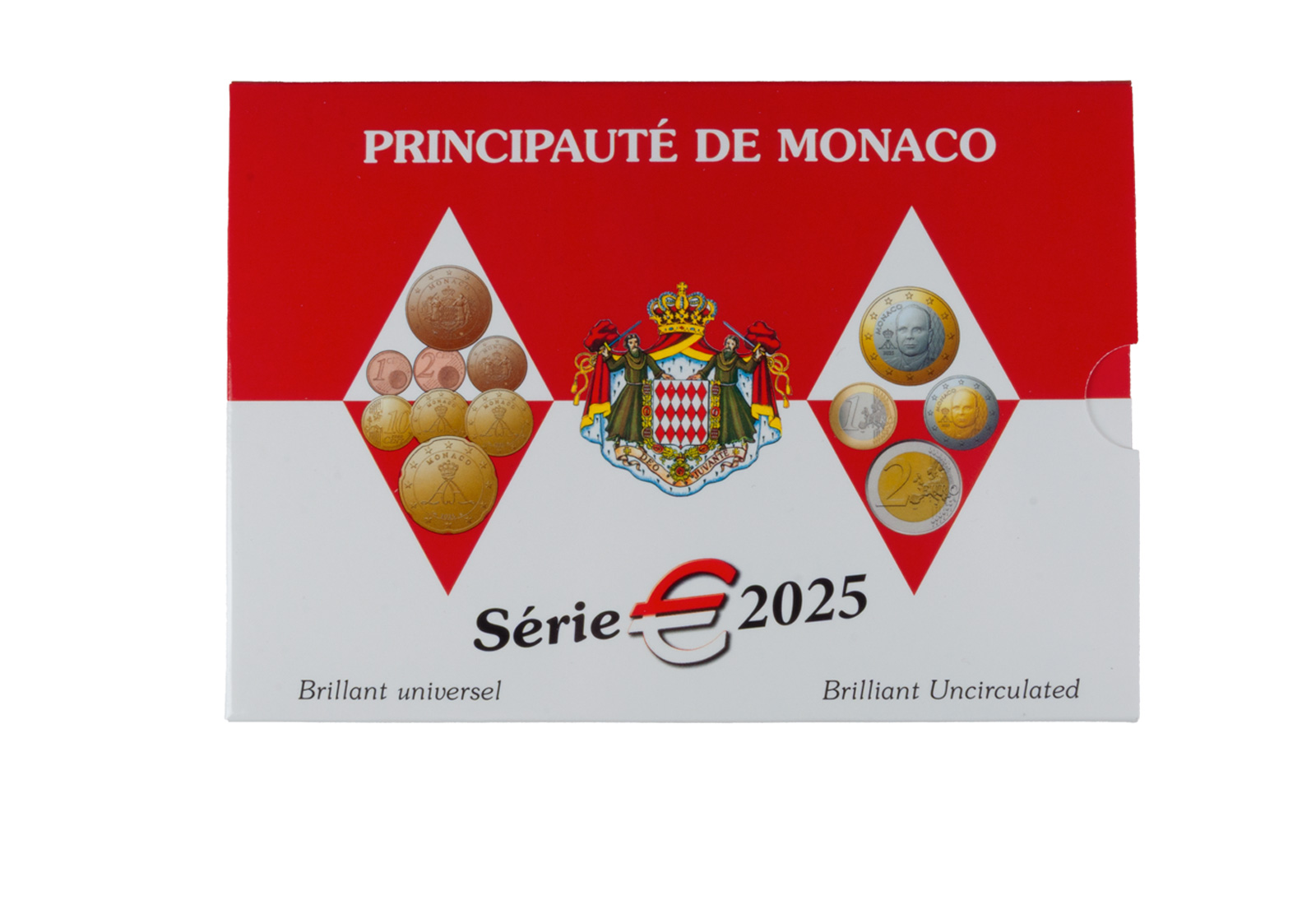 Kursmünzensatz 2025 Monaco st
