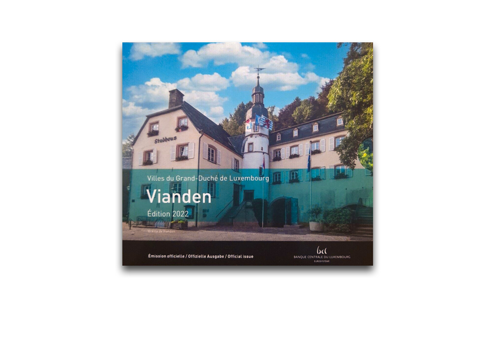 Kursmünzensatz 2022 Luxemburg Stephanie Guillaume Hochzeit st inkl. 2 Euro Münze