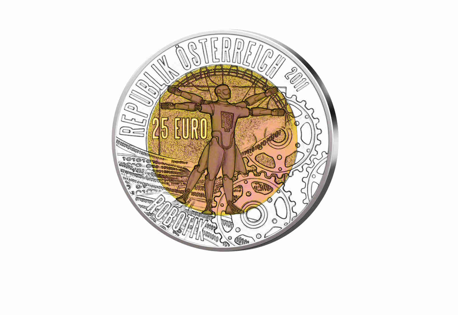 25 Euro 2011 Österreich Robotik hgh
