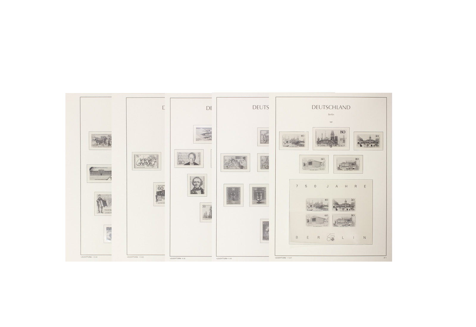 Berlin Nachtrag 1986 - 1987