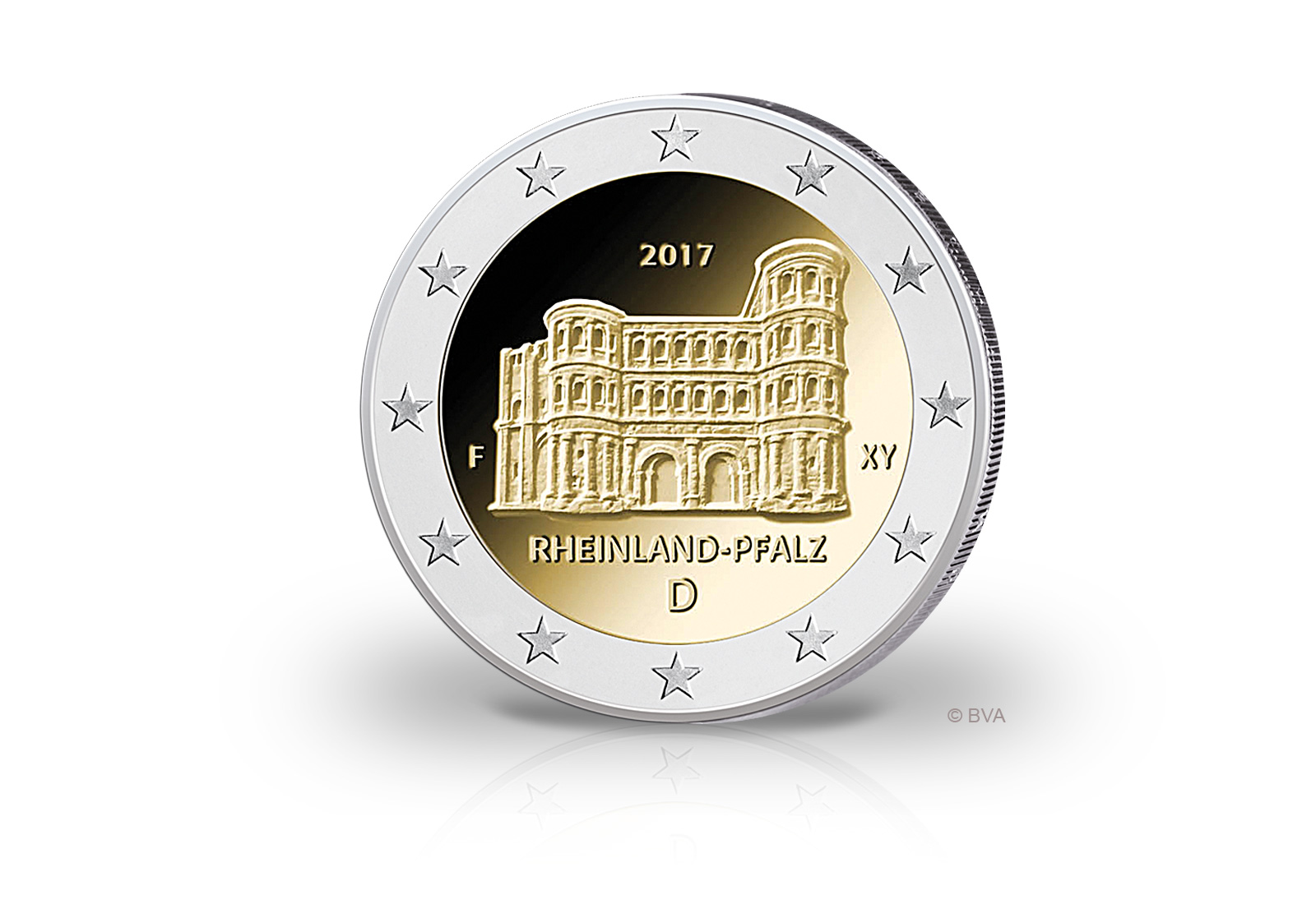 2 Euro 2017 Deutschland Porta Nigra Prägestätte unsere Wahl