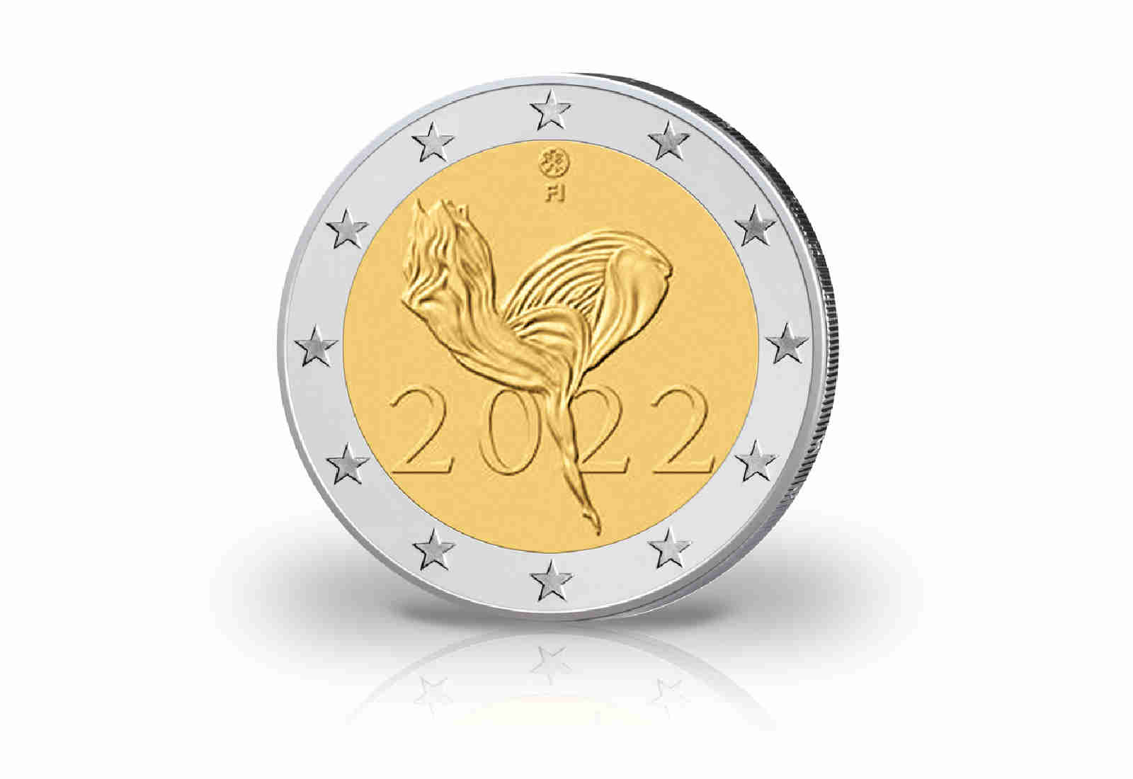 2 Euro 2022 Finnland 100 Jahre Nationalballet
