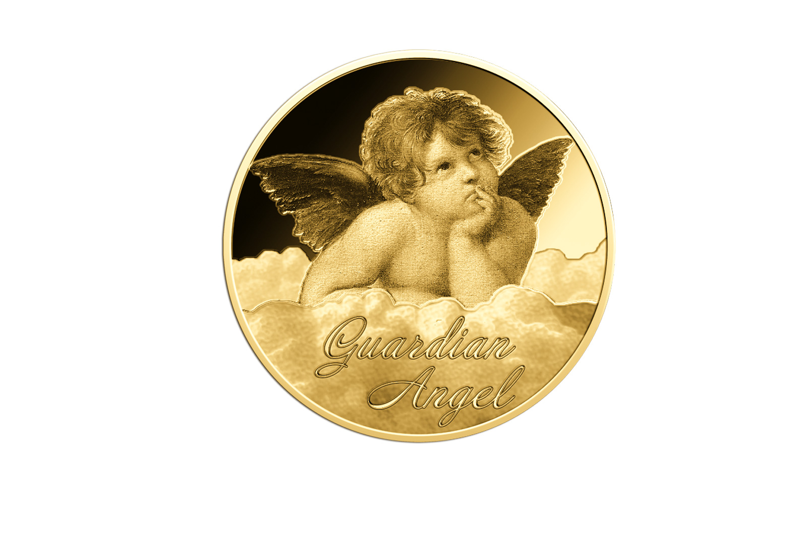 Goldcard Motiv Guardian Angel II. 999/1000 Gold