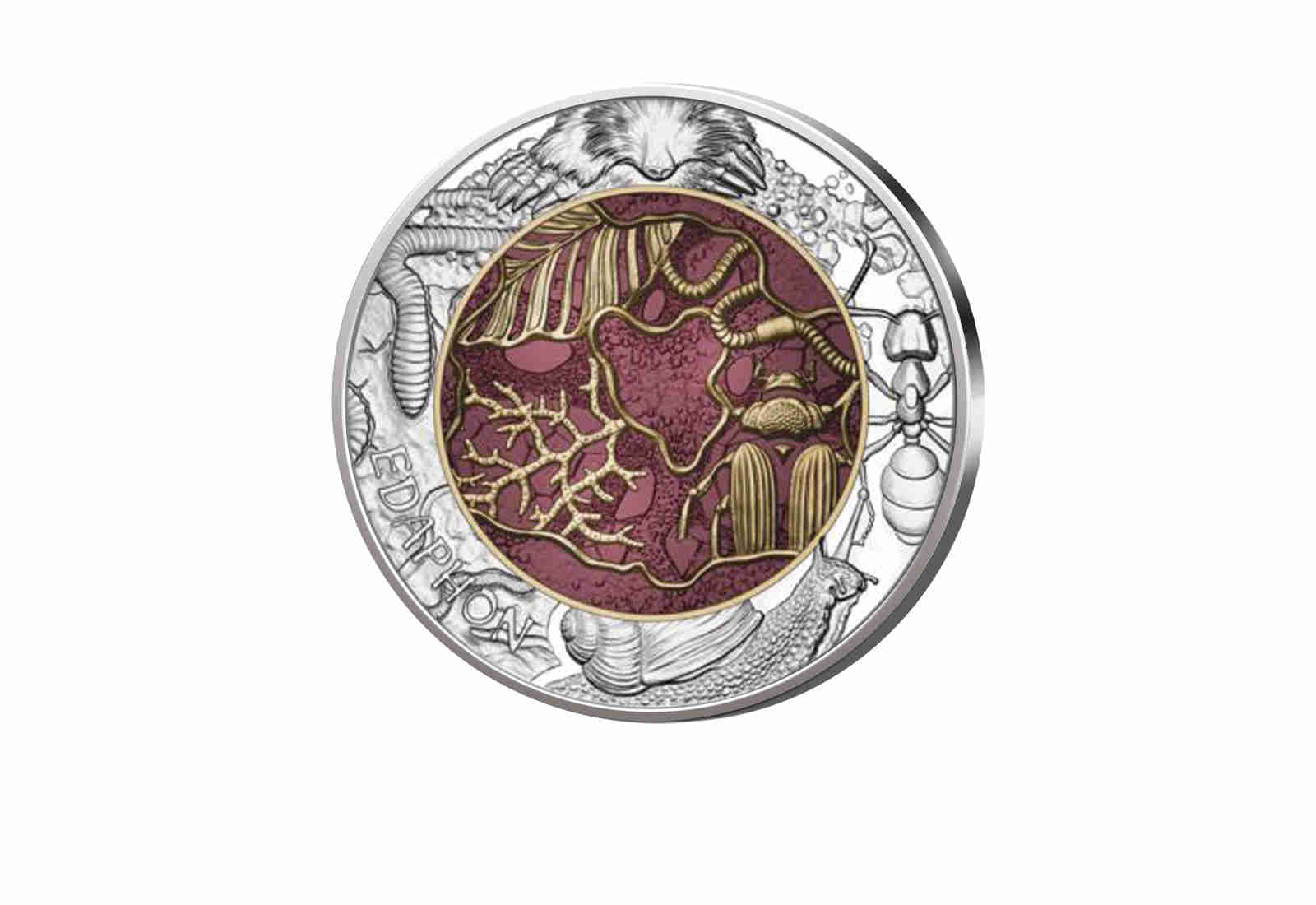 25 Euro 2024 Österreich Edaphon hgh im Etui