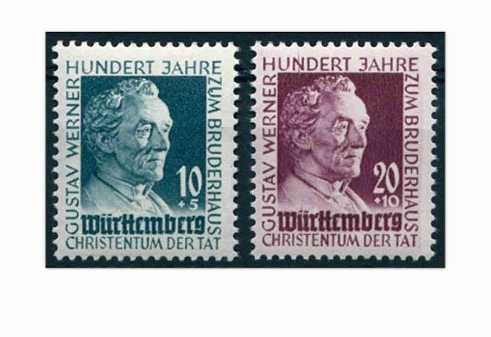 Französische Zone Württemberg Mi.Nr. 47/48 gestempelt