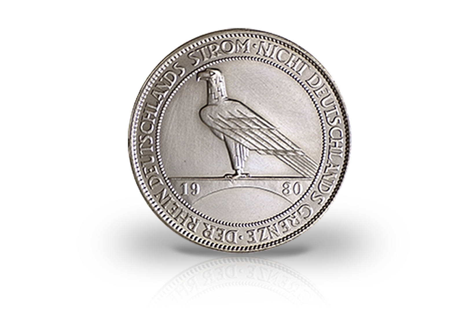 5 Reichsmark 1930 Weimarer Republik Rheinlandräumung Jaeger-Nr. 346