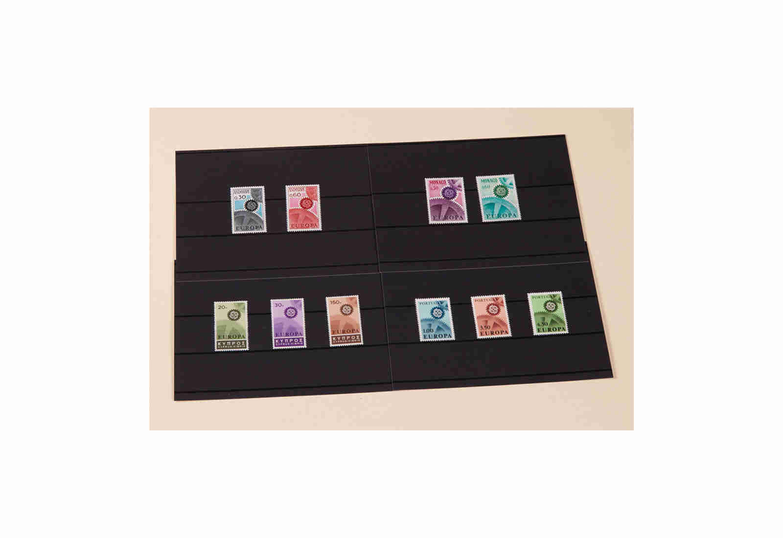 Briefmarken CEPT 15 Ausgaben aus 1968 postfrisch per 20 Stück