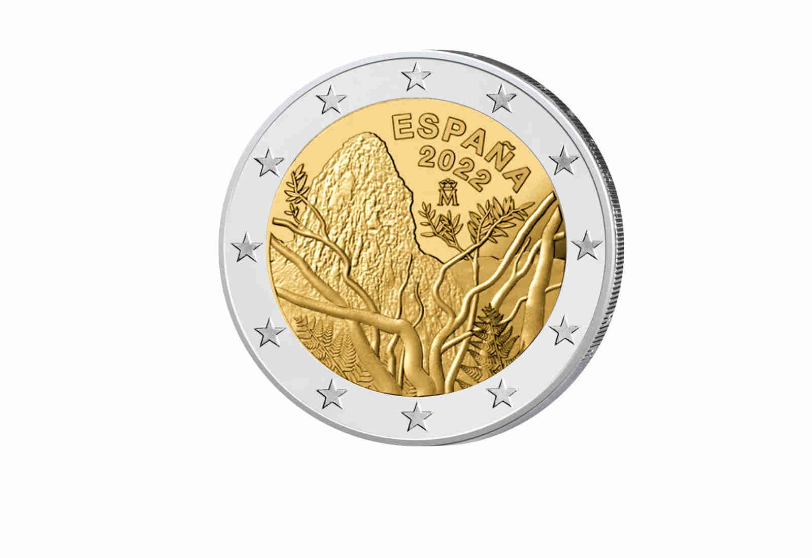 2 Euro 2022 Spanien Nationalpark Garajonay