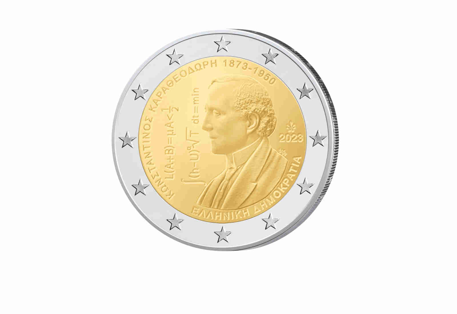 2 Euro 2023 Griechenland 150. Geburtstag Constantin Carathéodory