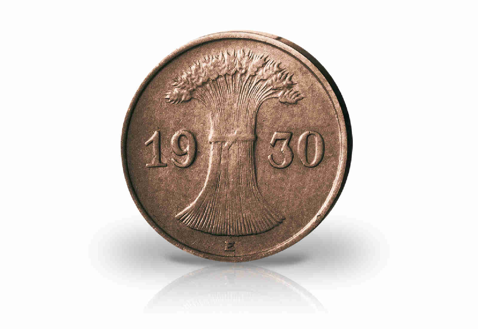 1 Reichspfennig 1924-1936 Weimarer Republik Jaeger-Nr. 313