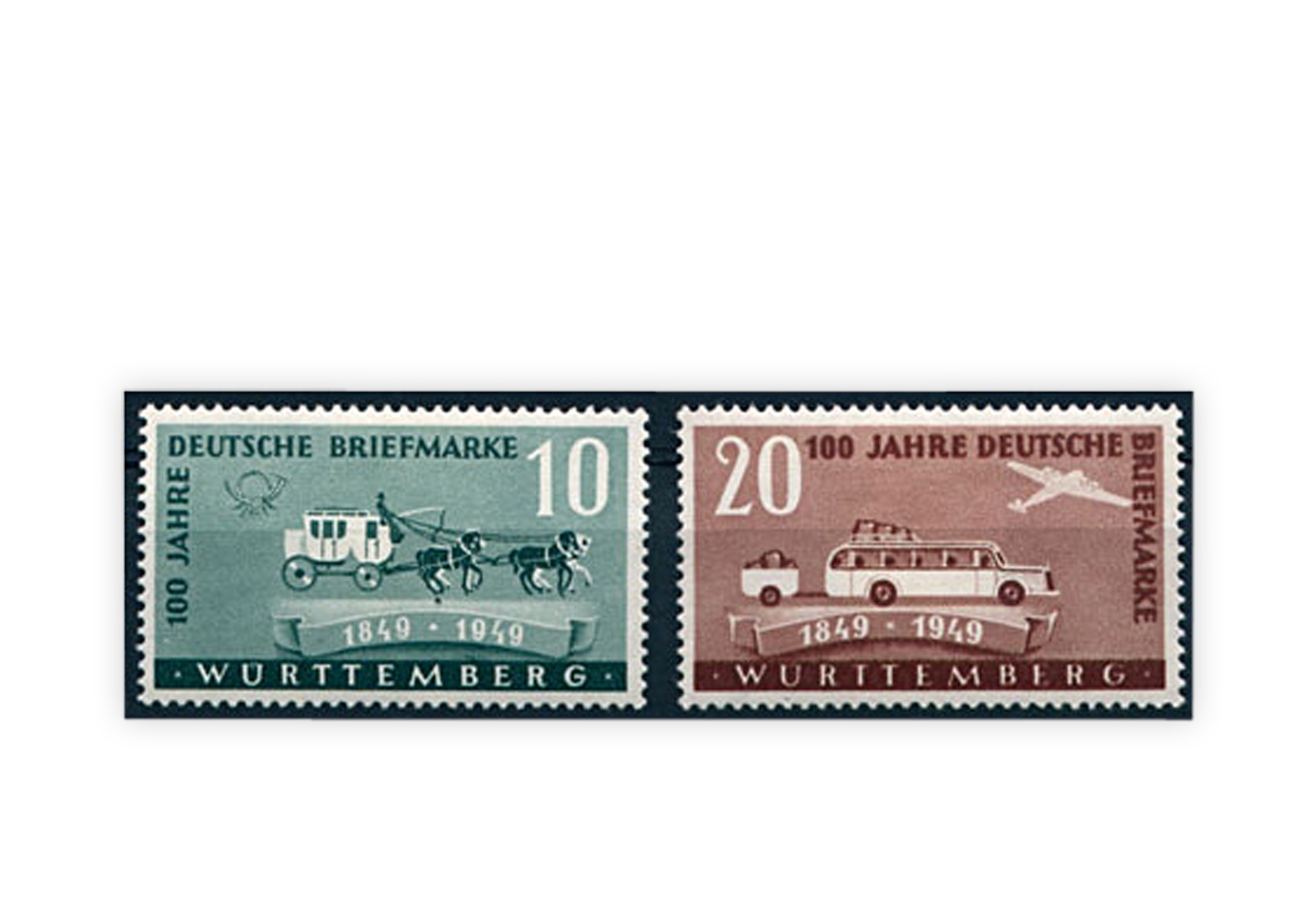 Französische Zone Württemberg Mi.Nr. 49/50 gestempelt