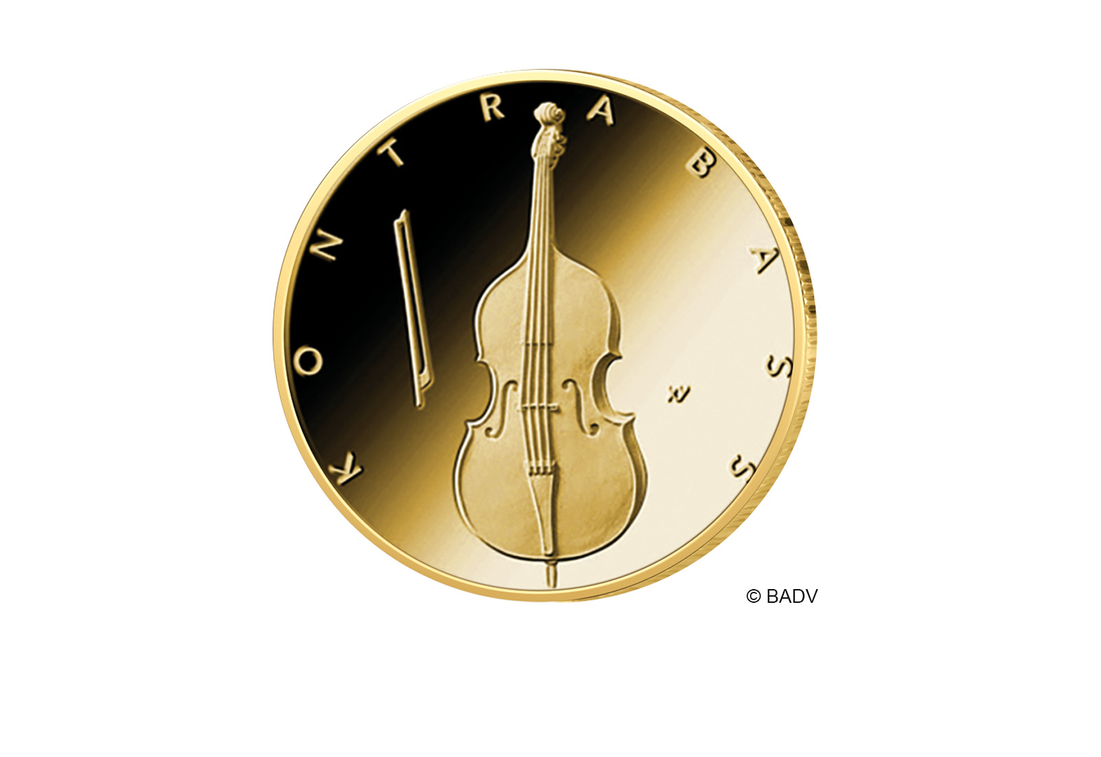 50 Euro 2018 Goldmünze Deutschland Kontrabass Prägestätte unserer Wahl