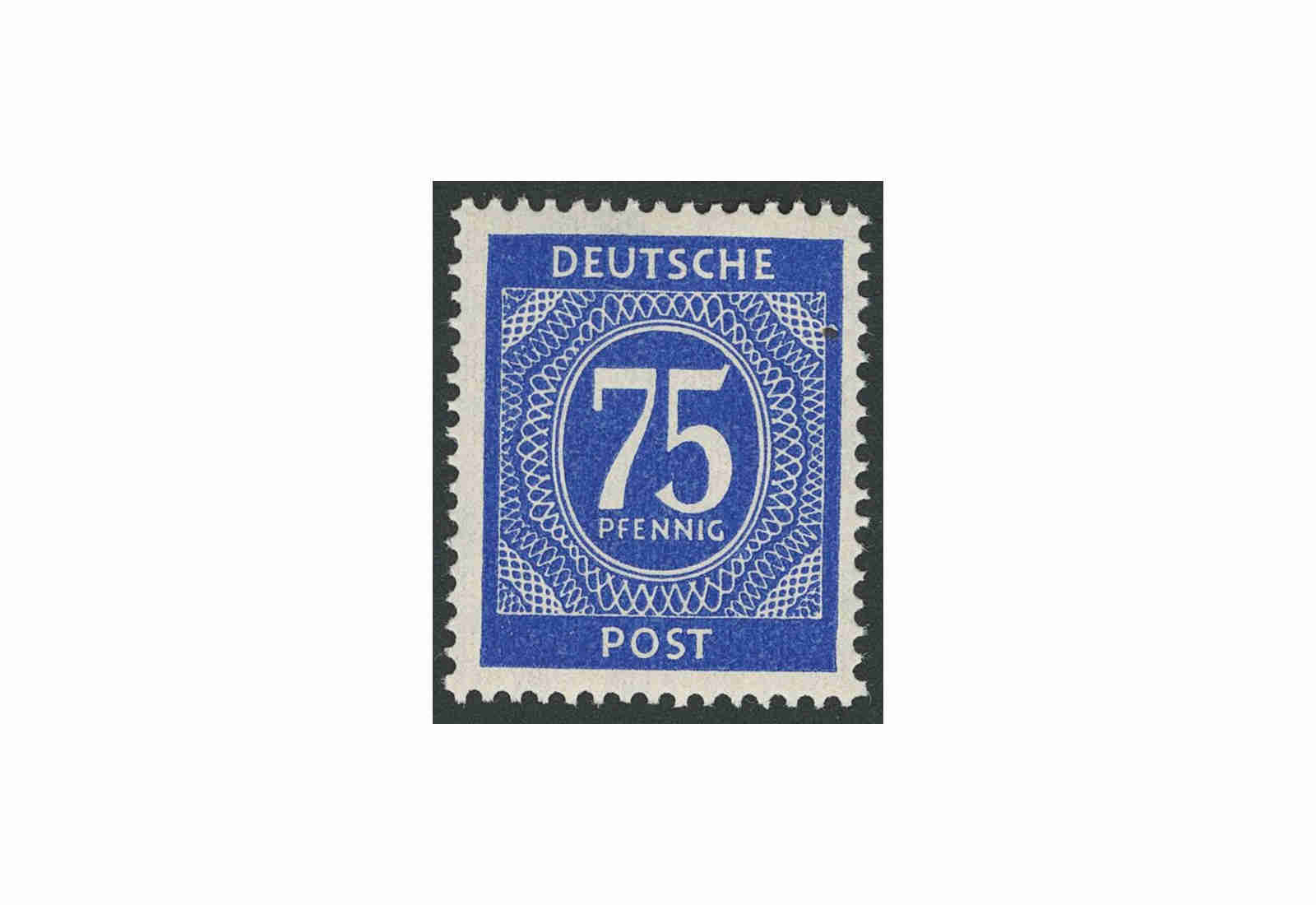 Briefmarke Alliierte Besetzung Kontrollrat I 1946 Michel-Nr. 934 c postfrisch