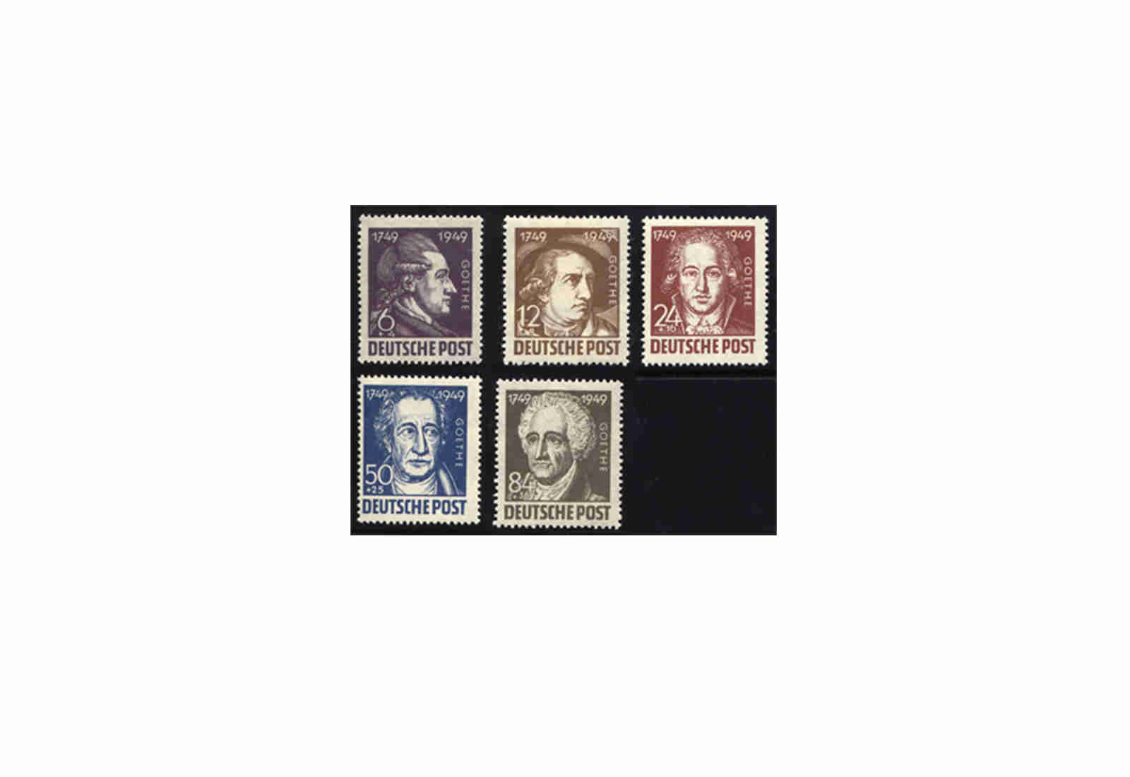 SBZ Michel-Nr. 234/238 postfrisch