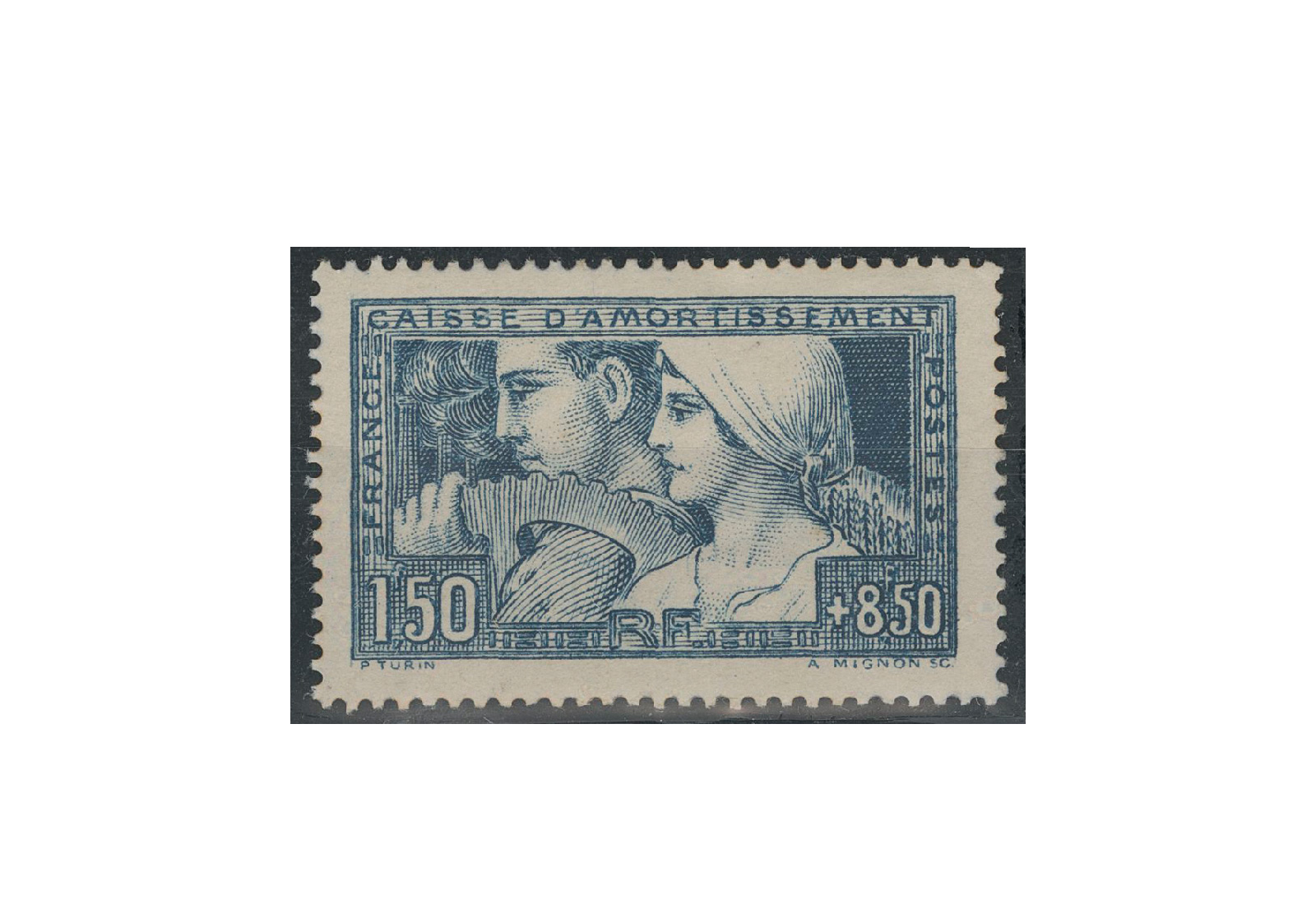 Briefmarke Frankreich Staatsschuldentilgungskasse 1928 Michel-Nr. 229 Falz