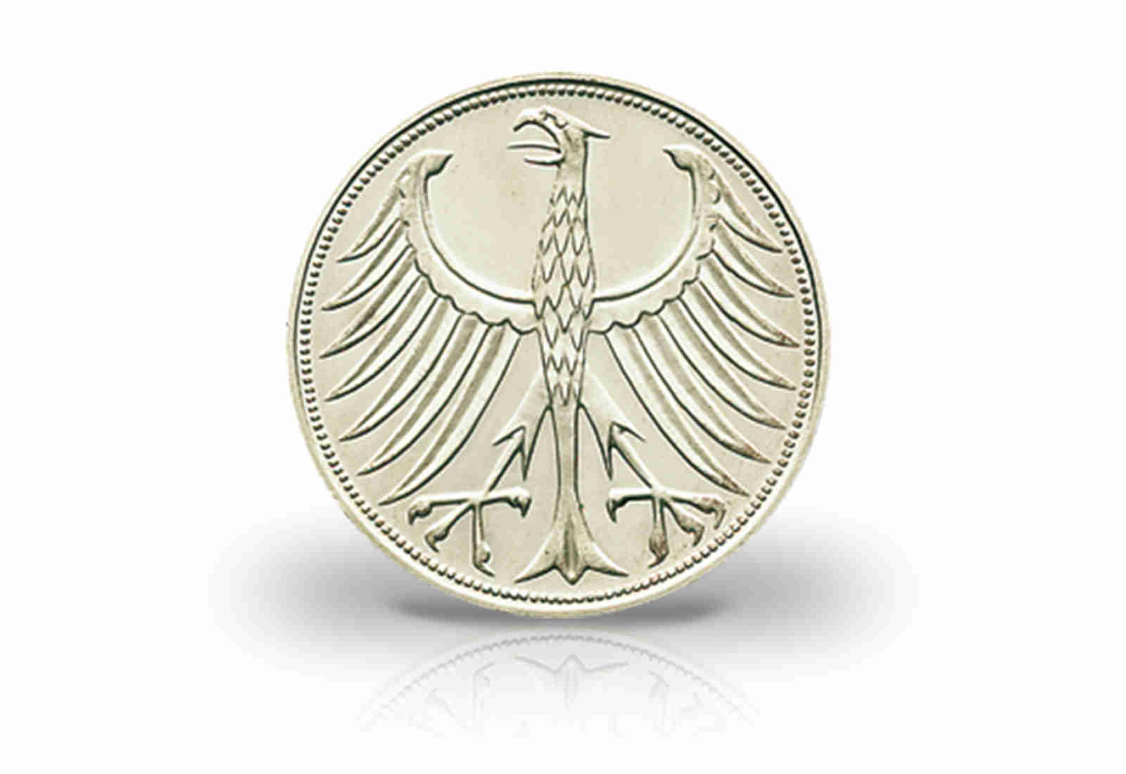 5 DM Silbermünzen 1951-1974 BRD ohne 1958 72er Set
