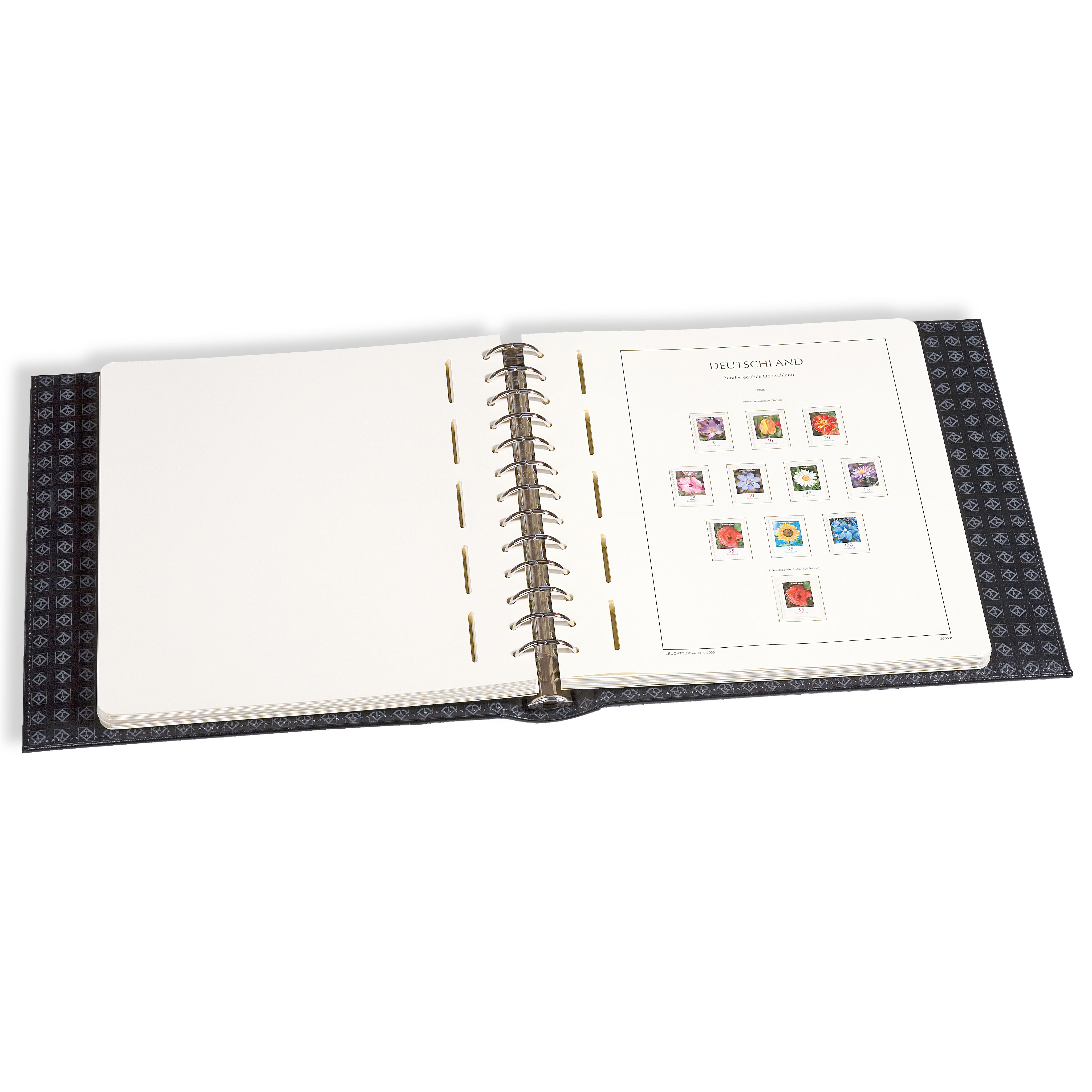Ringbinder "Excellent DE", inkl. Schutzkassette (blau)