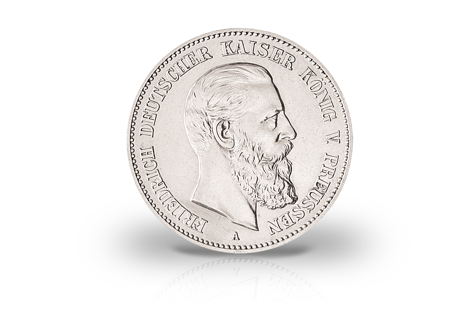 2 Mark 1888 Deutsches Kaiserreich Preußen Friedrich III. Jaeger-Nr. 98