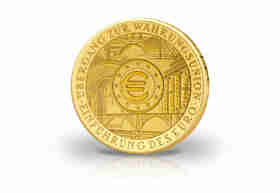 200 Euro Goldmünze 2002 Deutschland Einführung des Euro Prägestätte G