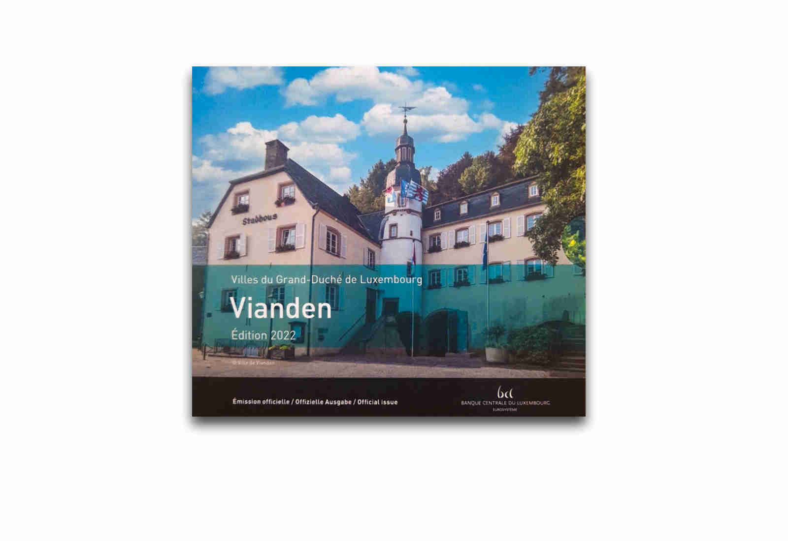 Kursmünzensatz 2022 Luxemburg Flagge st inkl. 2 Euro Münze