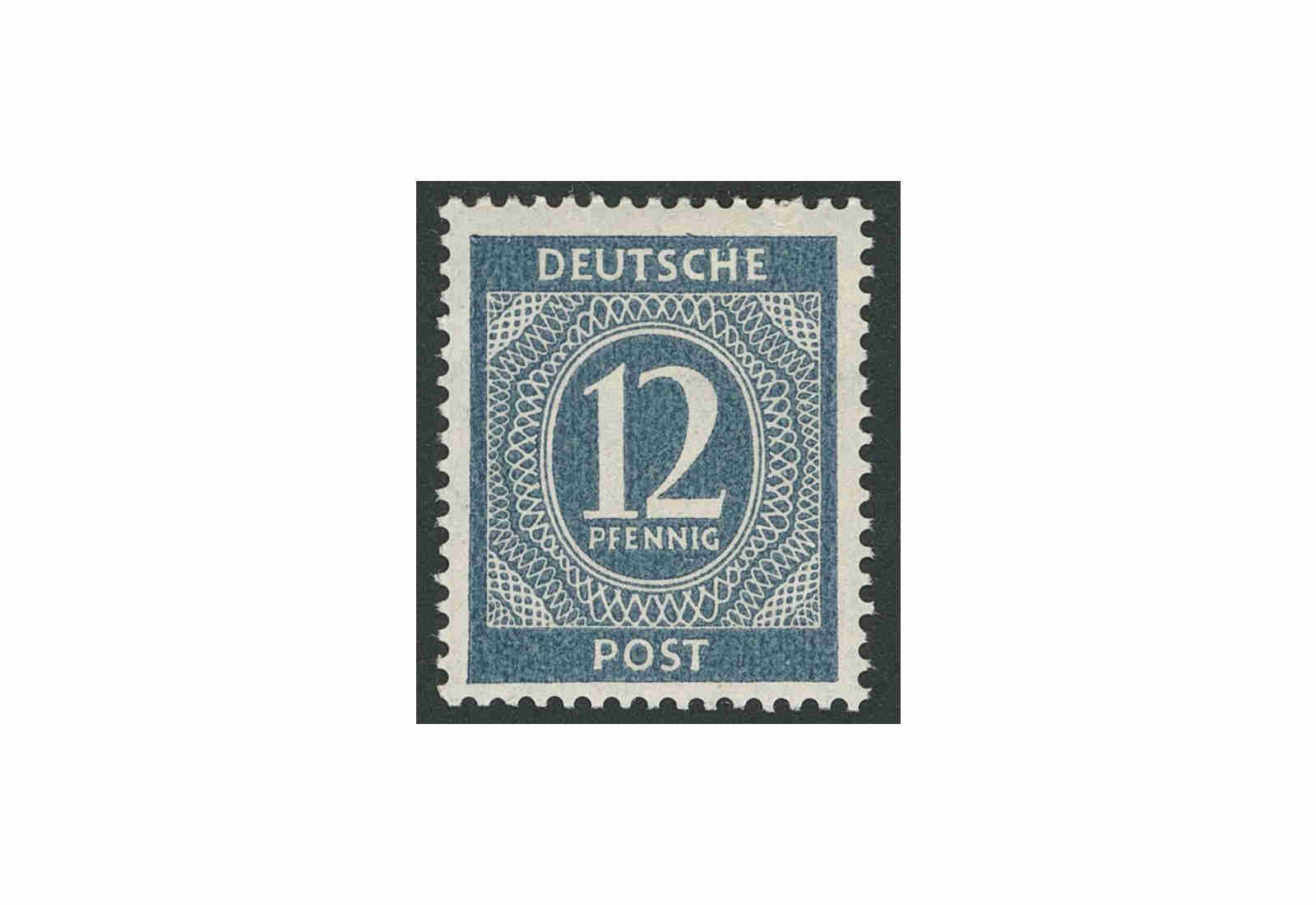Briefmarke Alliierte Besetzung Kontrollrat I 1946 Michel-Nr. 920 b postfrisch