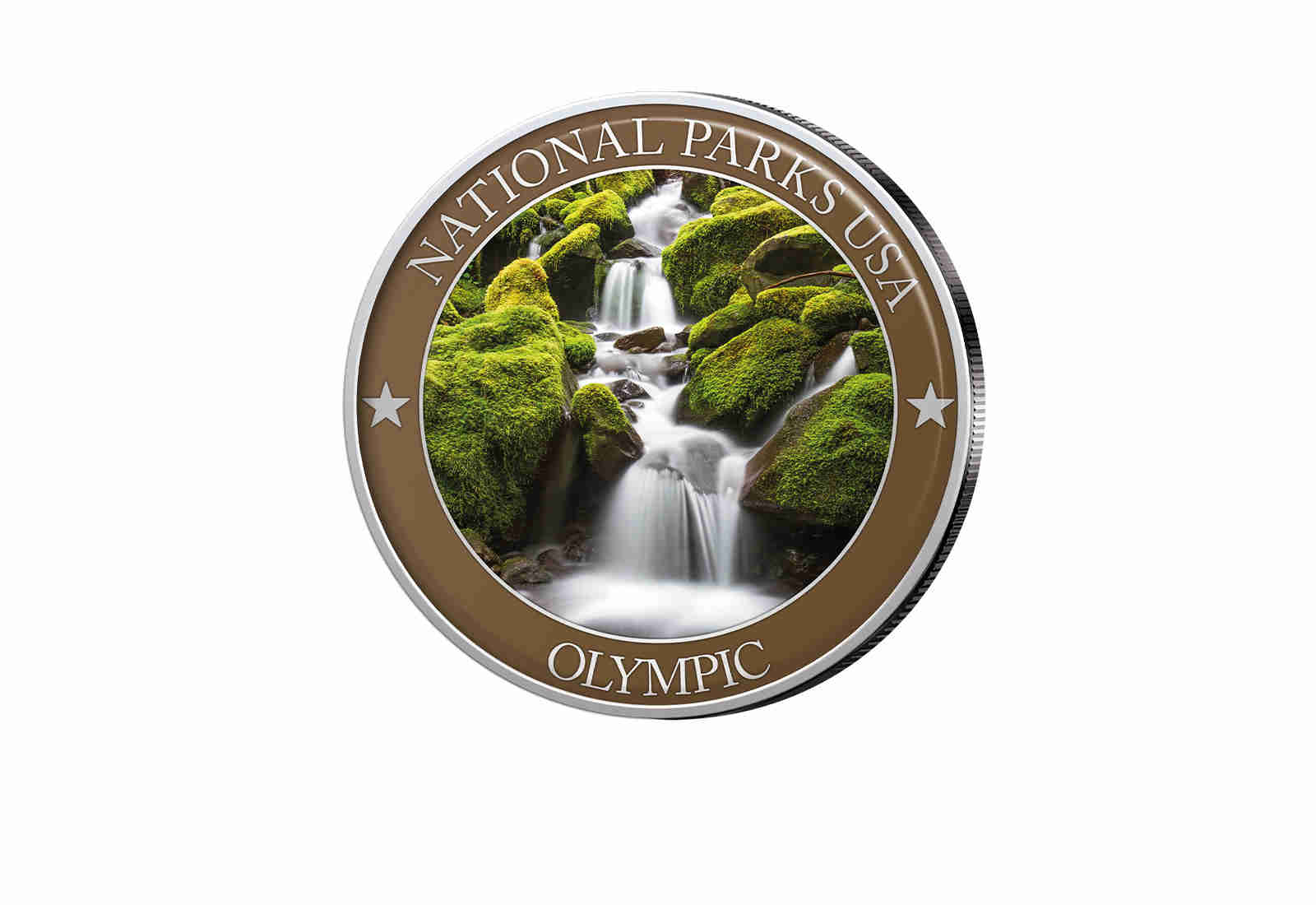 1/2 Dollar USA Olympic Serie National Parks USA mit Farbapplikation